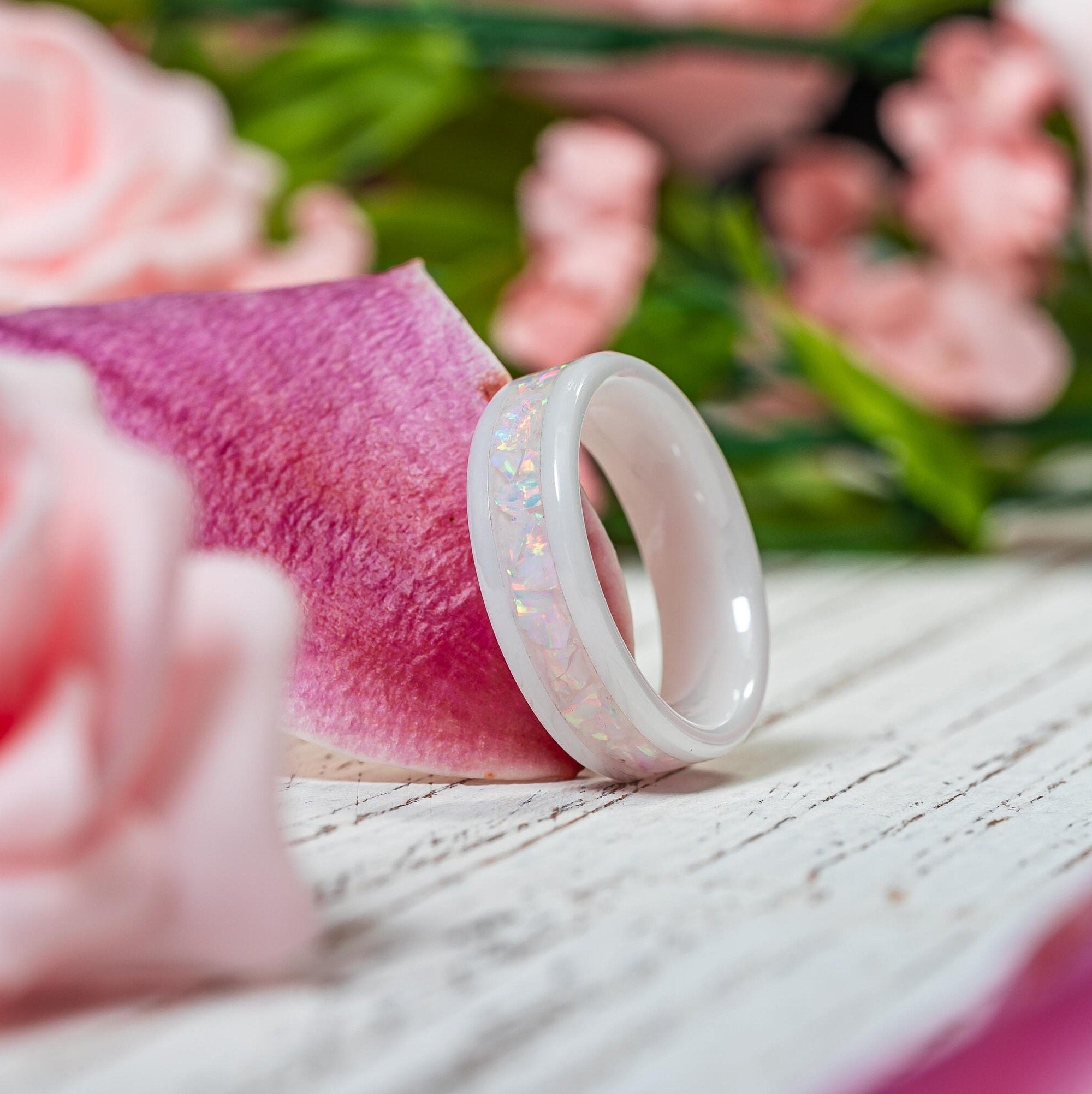 Cherry Blossom | Cherry Blossom Opal with Pink Glow